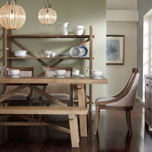 Toscana Sundried Wheat Bookcase